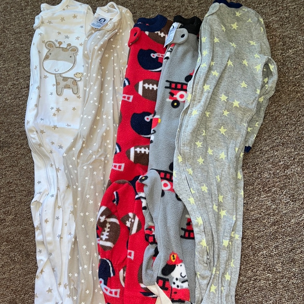 Baby Footie Pajamas Size 6-9 Months